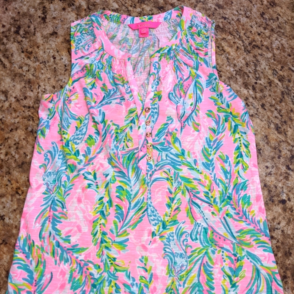 EUC Lilly Pulitzer Unicorn of the Sea
